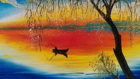 Левополушаоное рисование