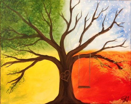 Облака акварелью