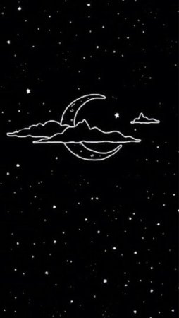 Звездное небо карандашом