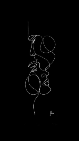 Рисунки на черном фоне