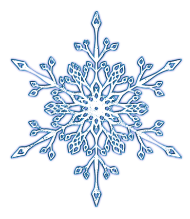 Красивые снежинки