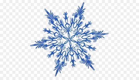 Снежинки на белом фоне