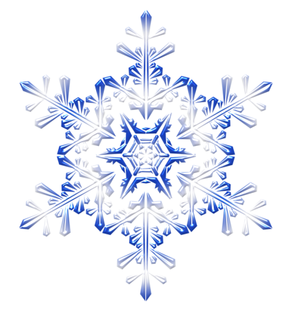 Векторные снежинки