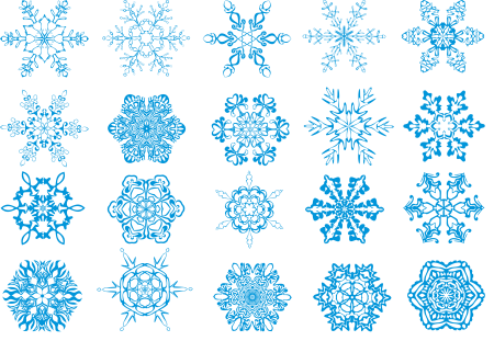 Новогодние снежинки картинки