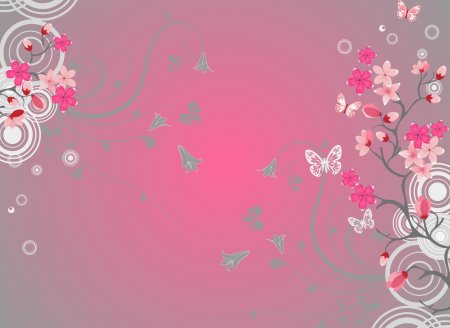 Розовый фон