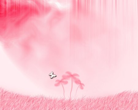 Фон розовый детский