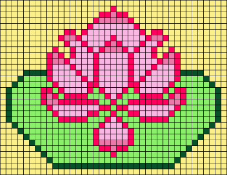 Красивые узоры по клеточкам