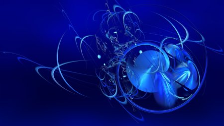 Абстракция в синих тонах