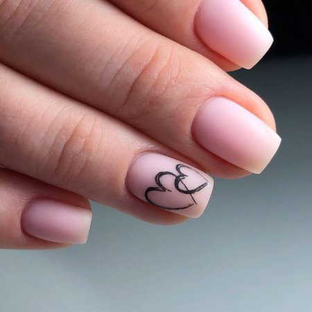 Веточки на ногтях