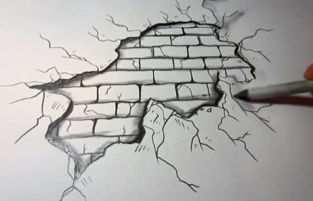 Штрихи карандашом