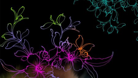 Радужная бабочка