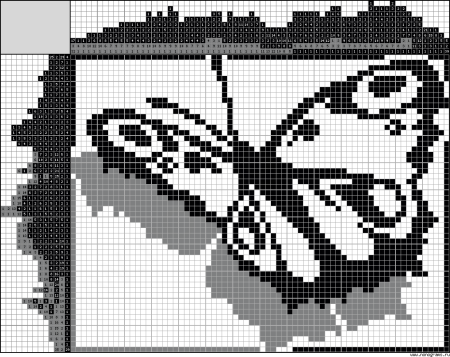 Бабочка японский кроссворд катана