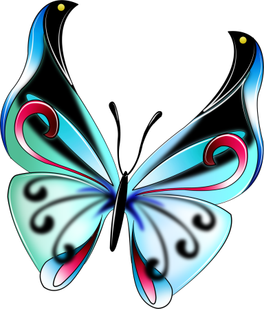 Сиреневые бабочки