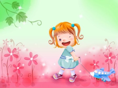 Детский фон для девочки