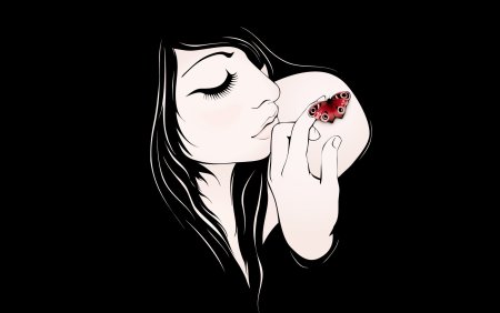 Рисунки на черном фоне