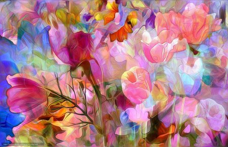 Фон яркий красочный