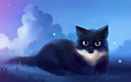 Кот арт
