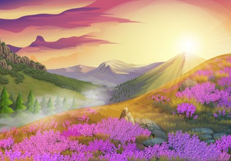 Мультяшная природа