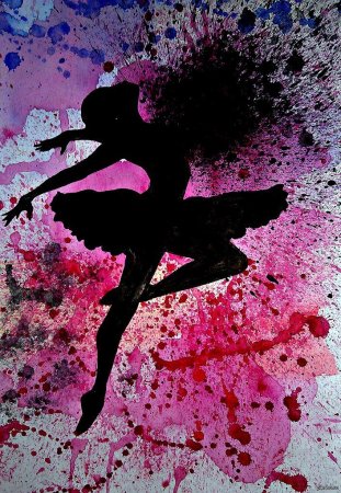 Градиент красками