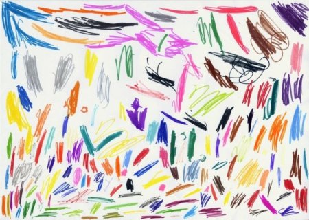 Фон фломастерами