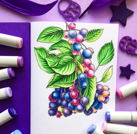 Идеи для картин маркерами