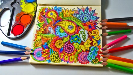 Рисунки красками