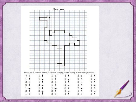Узоры в клетку для дошкольников
