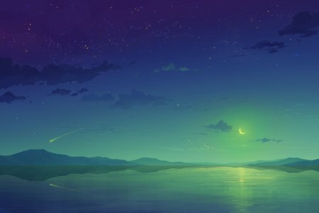 Аниме пейзаж