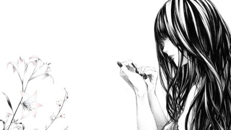 Красивые чёрно белые рисунки