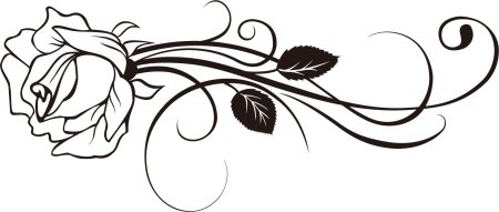 Цветочные вензеля