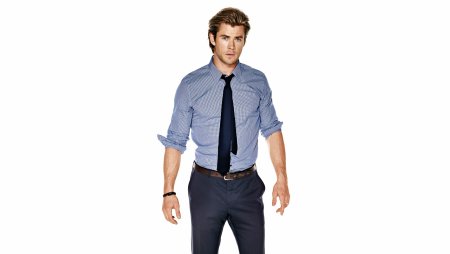 Крис Хемсворт в рубашке