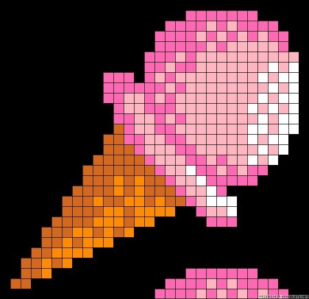 Необычные картинки по клеточкам