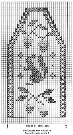 Схемы варежек с орнаментом
