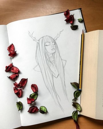 Маленькие рисунки для скетчбука