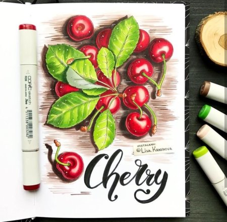 Рисунки маркерами для начинающих