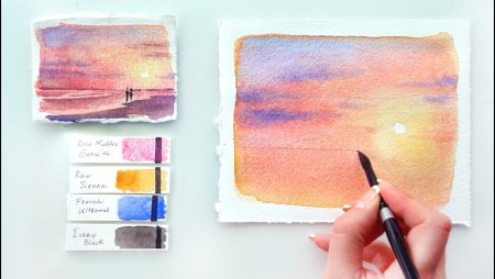 Рисование акварелью для начинающих