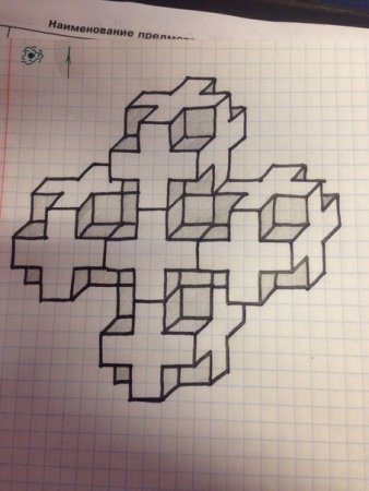 Рисунки по клеточкам простые