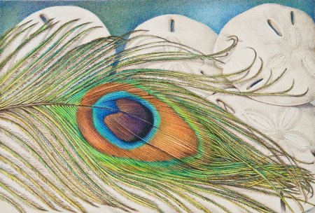 Натюрморт цветными карандашами