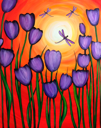 Уроки рисования красками