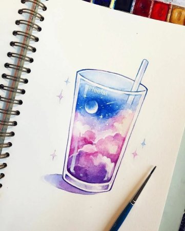 Лёгкие РИСУНКИДЛ скечбука