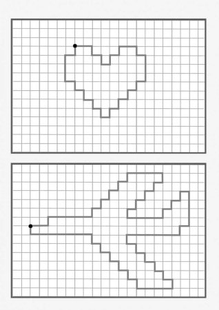 Графический диктант для детей