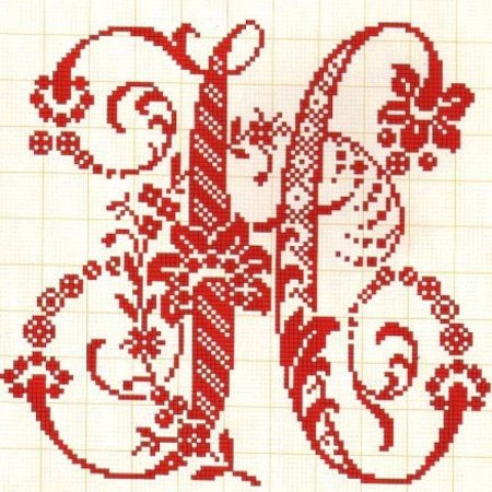 Буквы для вышивки