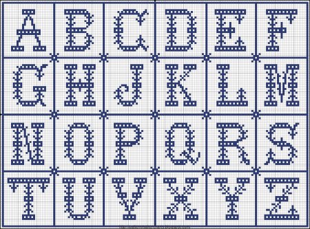 Вышивка крестом имена схемы