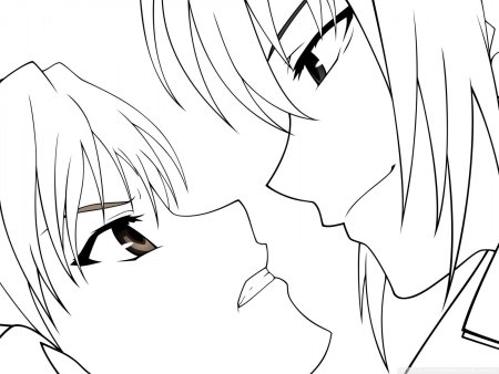 Аниме картинки для срисовки