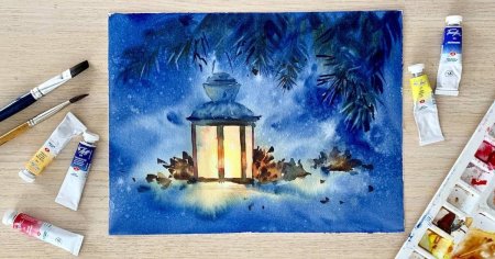 Зимние рисунки