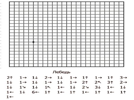 Графический диктант по диагонали для дошкольников