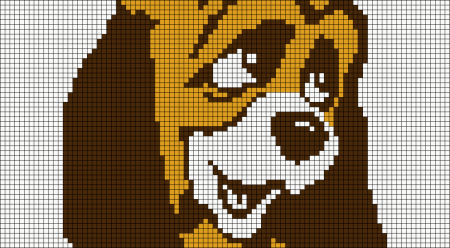 Рисунки по клеточкам сложные