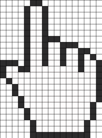 Рисунки в клеточку маленькие