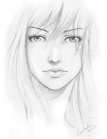 Срисовки для девочек