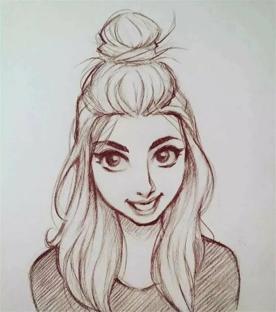 Нарисовать девочку